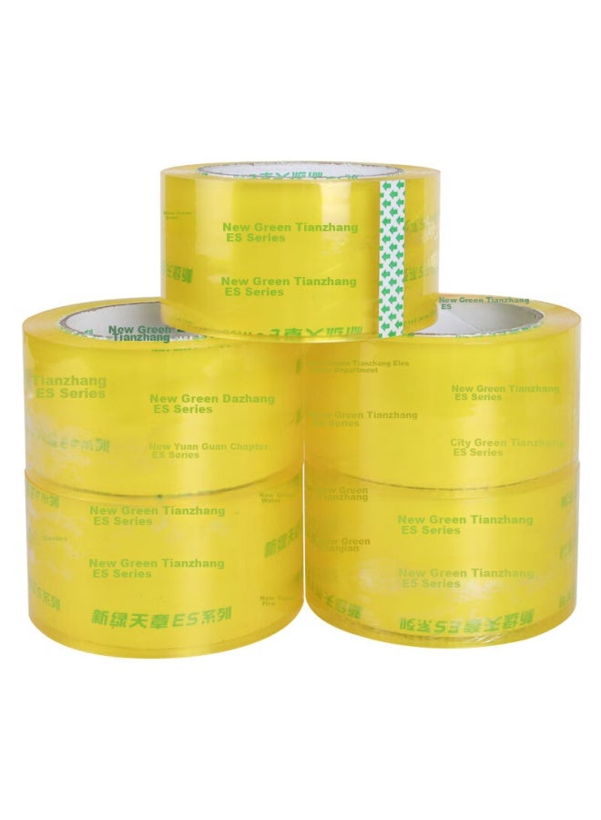 Tango Ultra-clear Tape, 60mm*91.4m, 5 Rolls, 50um High-adhesive, For Packaging Workshop, Shipping, Home, Business, Office Supplies, Moving, T19839 - Image 3