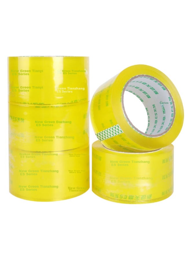 Tango Ultra-clear Tape, 60mm*91.4m, 5 Rolls, 50um High-adhesive, For Packaging Workshop, Shipping, Home, Business, Office Supplies, Moving, T19839 - Image 4