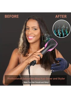 ORiTi One Step Hair Dryer Brush All In One Hair Styler Volumizer Wet And Dry Dual-use Hairdressing Brush  - Image 4