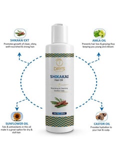 7 Days Shikakai Herbal Hair Oil ; Root Strengthening & Dandruff Control Hair Oil ; Hair Oil Growth For Women & Men (Paraben & Mineral Oil Free) 100 Ml  - Image 5