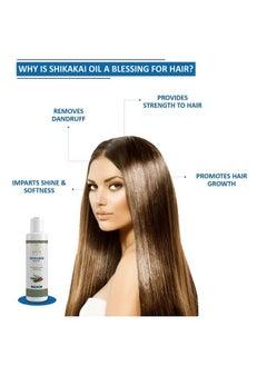 7 Days Shikakai Herbal Hair Oil ; Root Strengthening & Dandruff Control Hair Oil ; Hair Oil Growth For Women & Men (Paraben & Mineral Oil Free) 100 Ml  - Image 4