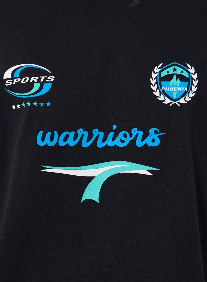 ستايلي تيشيرت فضفاض بطبعة جرافيك - Image 3