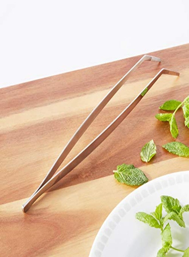 ميرسر كوليناري ملقط تقديم الطعام من ميرسر كوليناري، مصنوع من الفولاذ المقاوم للصدأ 18-8، طرف منحني، 11-3/4 بوصة - Image 4