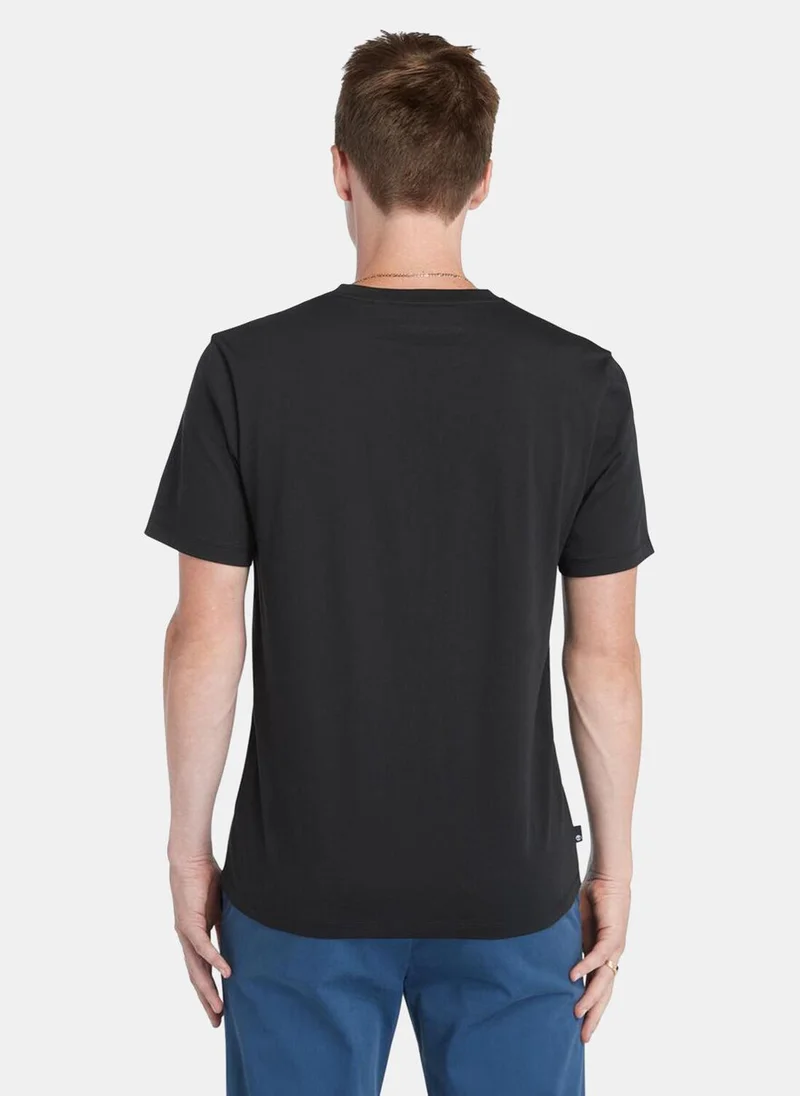 تمبرلاند Men's Linear Logo T-Shirt