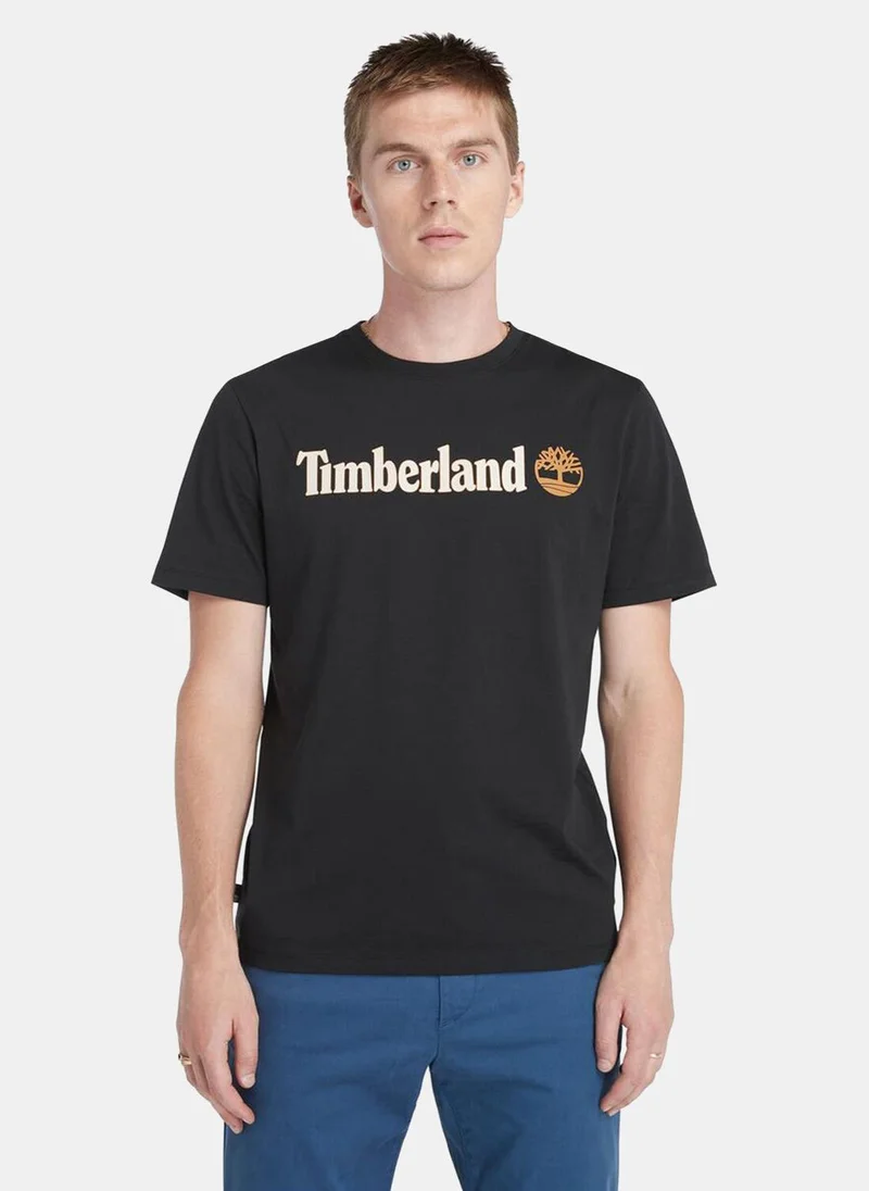 Timberland Men's Linear Logo T-Shirt