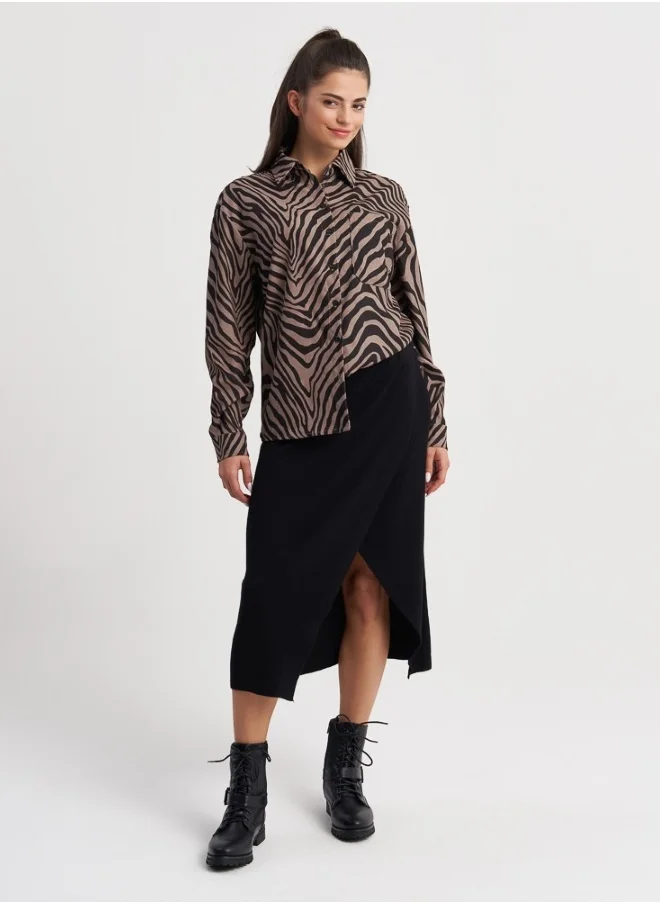 HaILYS Hailys Women's Blouse , Multicolor