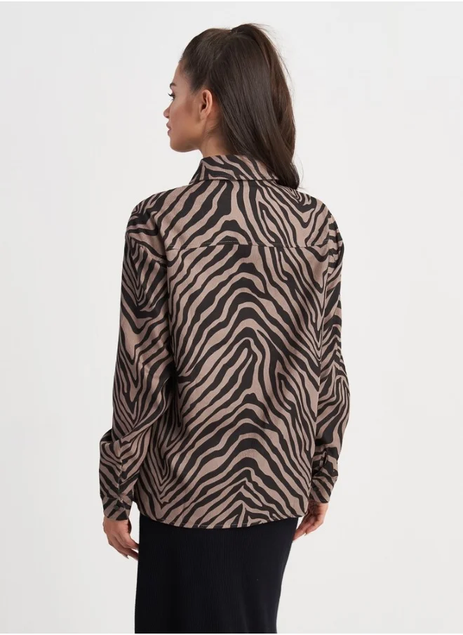 HaILYS Hailys Women's Blouse , Multicolor