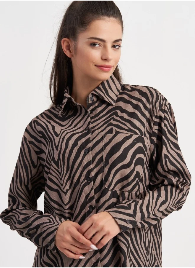 HaILYS Hailys Women's Blouse , Multicolor