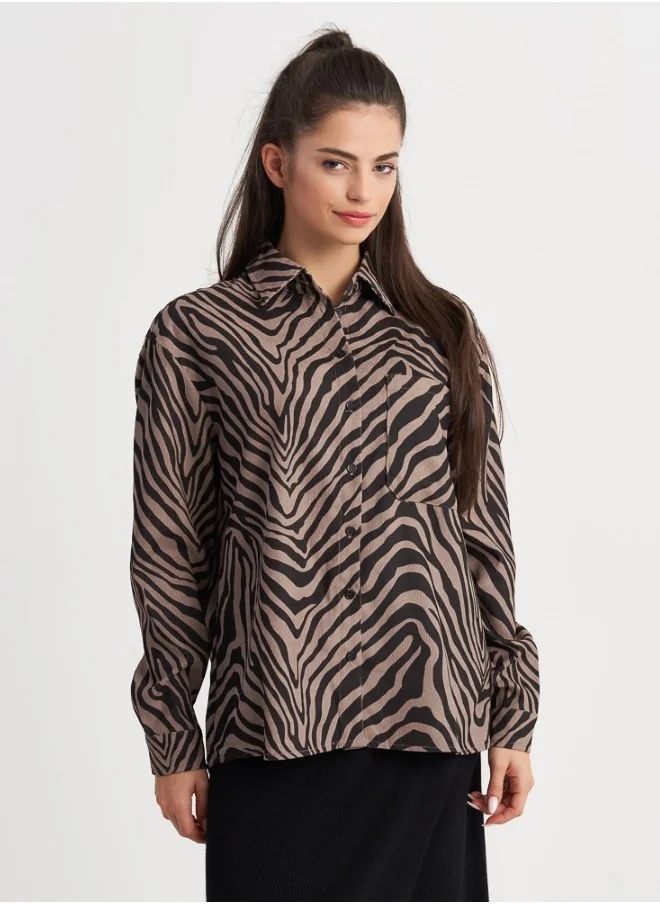 HaILYS Hailys Women's Blouse , Multicolor