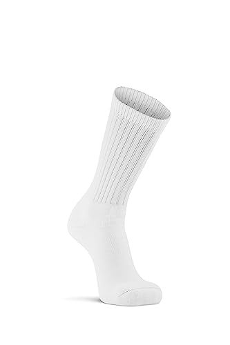 Fox River Wick Dry Crew Sock, Everyday Sock, Easy Care, Moisture Wicking, Ideal for Walking and All Day Use, White, X-Large - Image 2