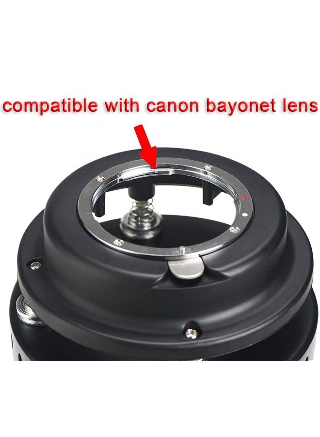 Wellmaking Conical Snoot Bowens Mount Studio Lighting Accessory for LED Continuous Light and Strobe Light Bowens Mount Photographic Equipment Accessories Not Include Lens - Image 4