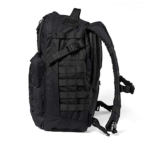 5.11 Tactical Backpack, Rush 24 2.0, Military Molle Pack, CCW with Multiple Compartments, 37 Liter, Medium, Style 56563, Black - Image 5