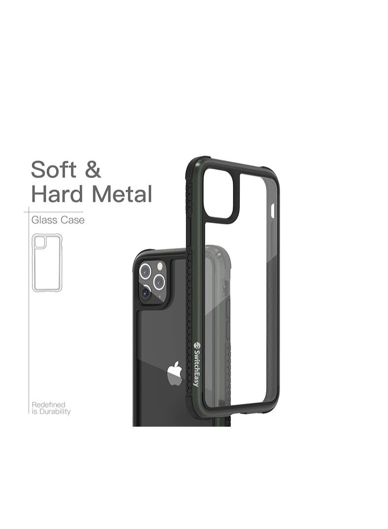 سويتش إيزي جلاس ريبيل لهاتف آيفون 11 برو، أخضر عسكري، GS-103-80-173-108 - Image 2