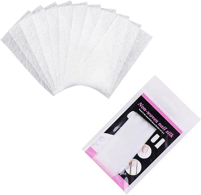 10pcs Fiberglass Nail Extension Fiber Silk Nail Art Quick Extension DIY Nail Art Accessories