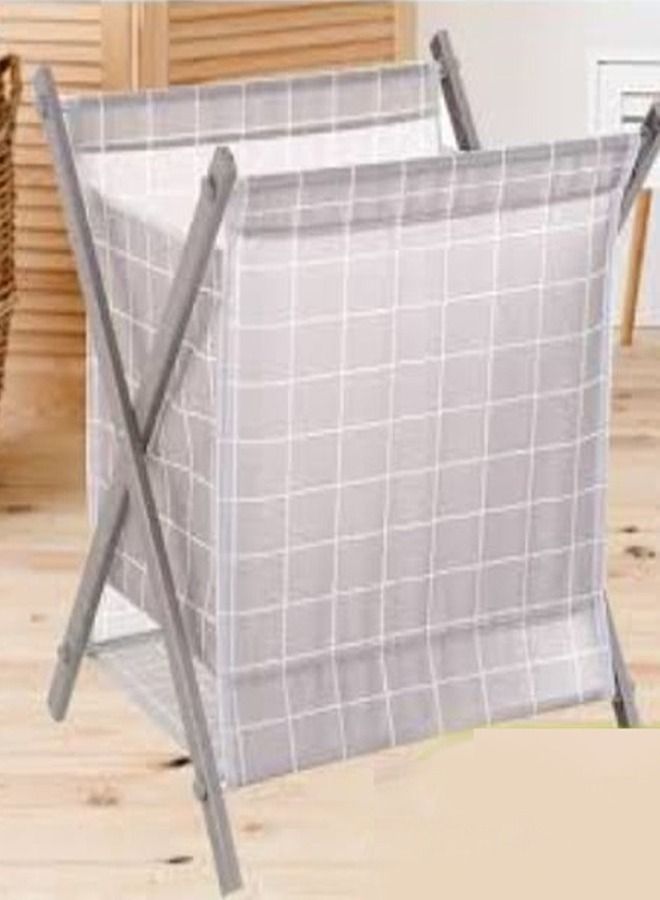 fashionhome Large Collapsible Laundry Basket Clothes Storage Bag - Image 1