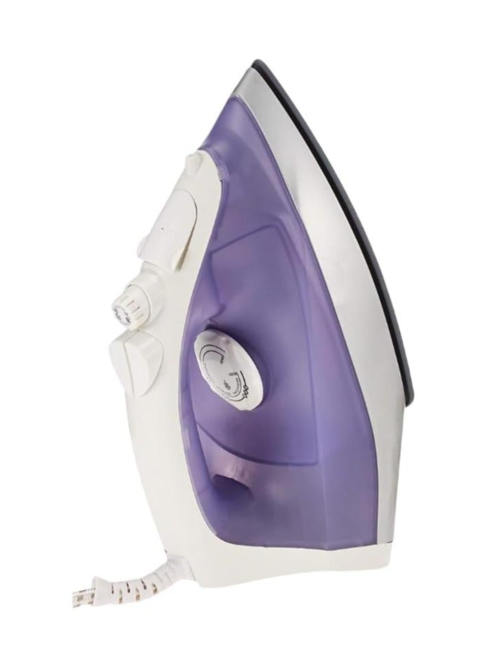 ميباشي مكواة بخار سيراميك مدمجة من MEBASHI - 160 مل، أرجواني (ME-SIR5006) (1200 واط) - Image 1