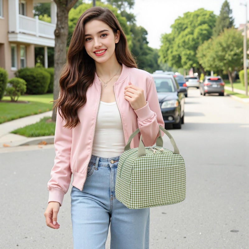 Bluboon Lunch Box for Women Cute Lunch Bag Reusable Insulated Lunch Bags Large Capacity Lunchbox Cooler for Work Picnic or Travel - Image 2