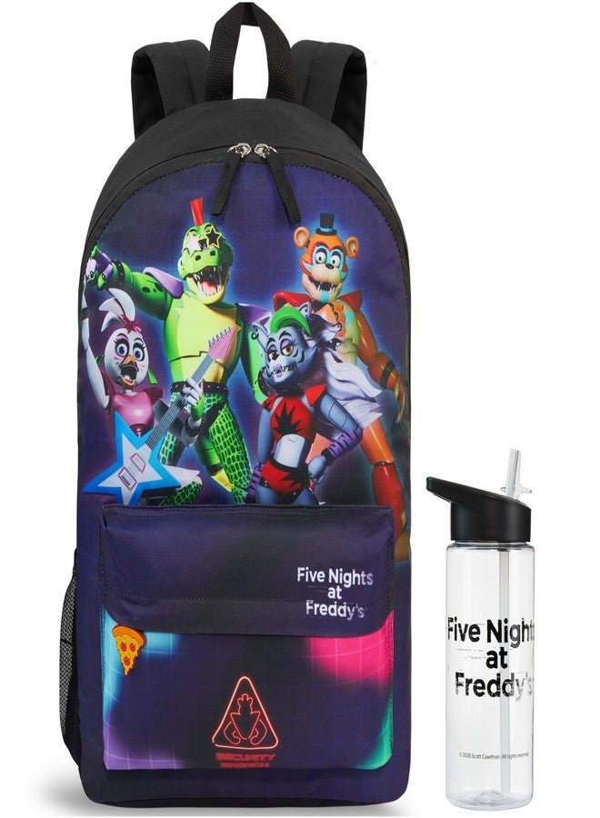 Get Trend Five Nights at Freddy’s Boys Backpack & Water Bottle, 2 Pc Set - Image 1