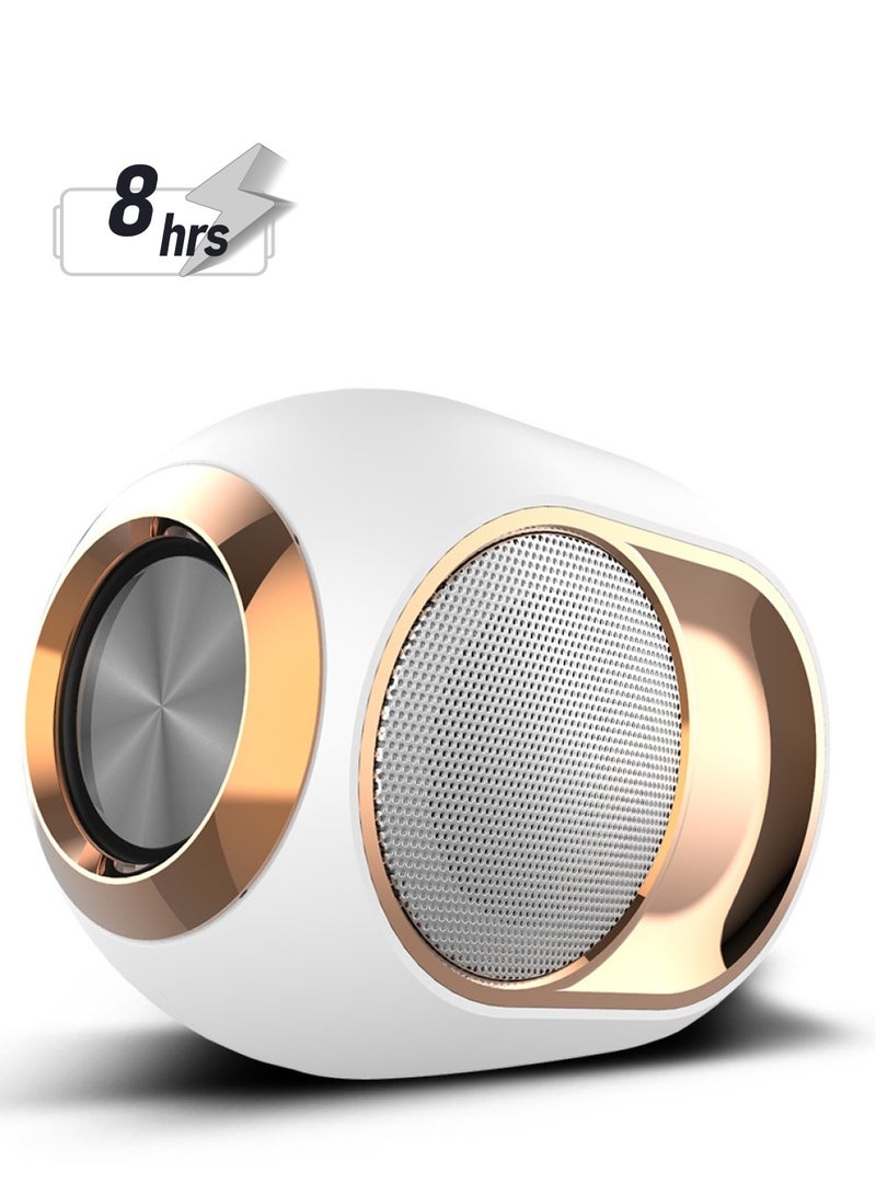 X6 Portable Wireless Speaker - Deep Bass, TWS Stereo, Built-In Mic for Calls - FM Radio, TF Card, USB Playback - Ideal for Travel and Outdoor Use - Image 1