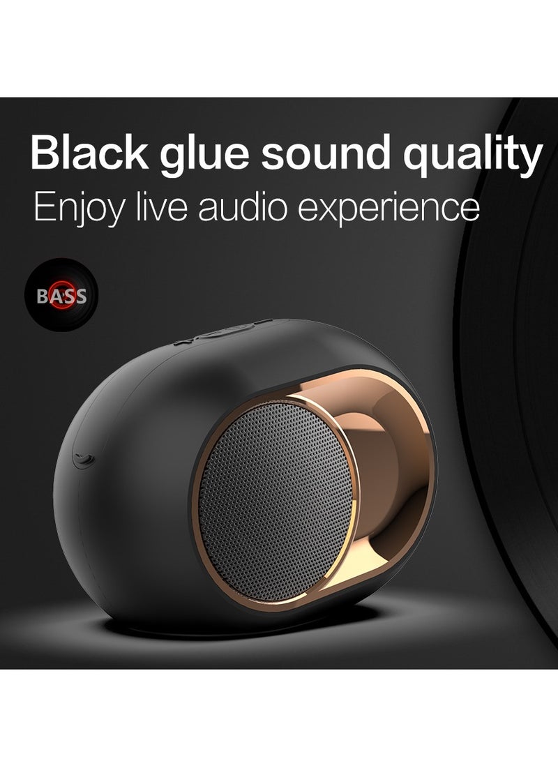 X6 Portable Wireless Speaker - Deep Bass, TWS Stereo, Built-In Mic for Calls - FM Radio, TF Card, USB Playback - Ideal for Travel and Outdoor Use - Image 2