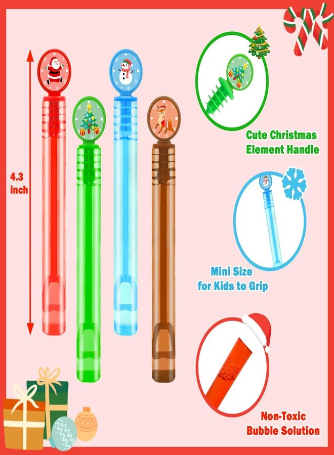 Wondrus Easter Mini Bubbles Wand Party Favors Supplies for Kids 32-64 Pack,Winter School Classroom Gifts Toys Prizes for Students,Holiday Small Goody Bag Stocking Basket Pinata Stuffers Fillers for Toddler - Image 3