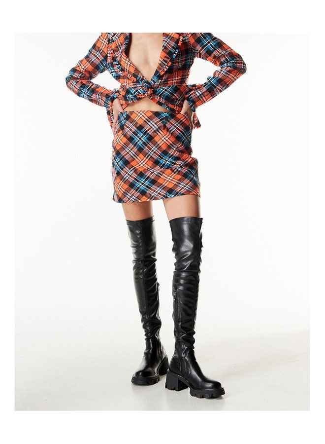 BSB Checkered Mini Skirt  - Image 3