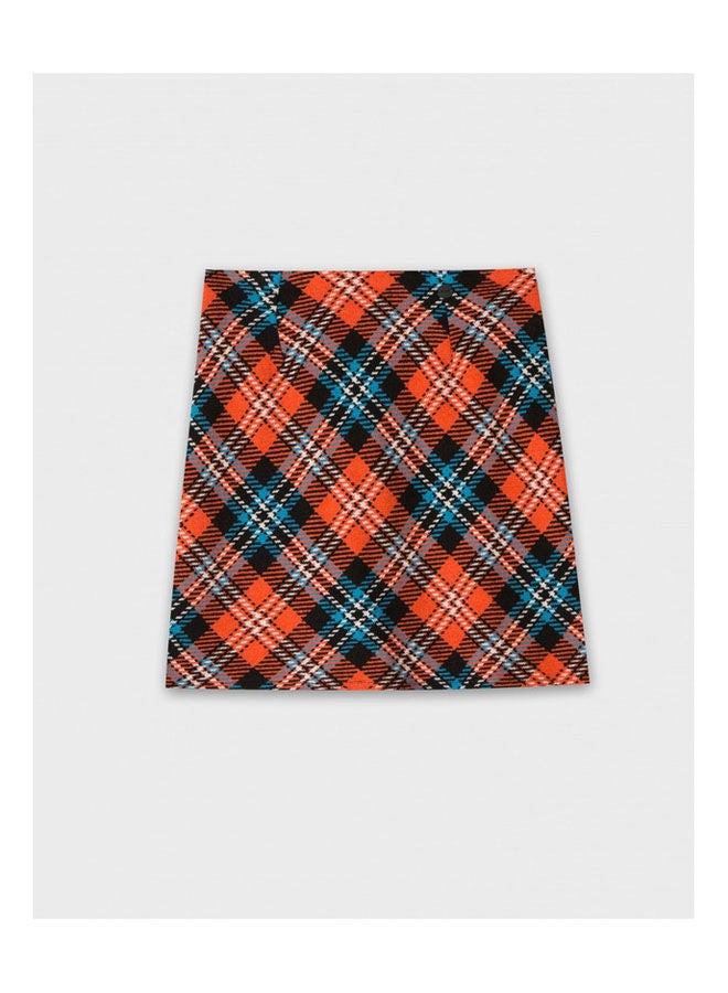 BSB Checkered Mini Skirt  - Image 4