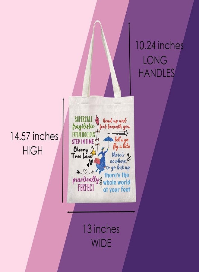 MNIGIU Mary Popp Tote Bag Mary Popp Musical Tote Mary Popp Merch Mary Popp Quote (Mary Tote) - Image 2