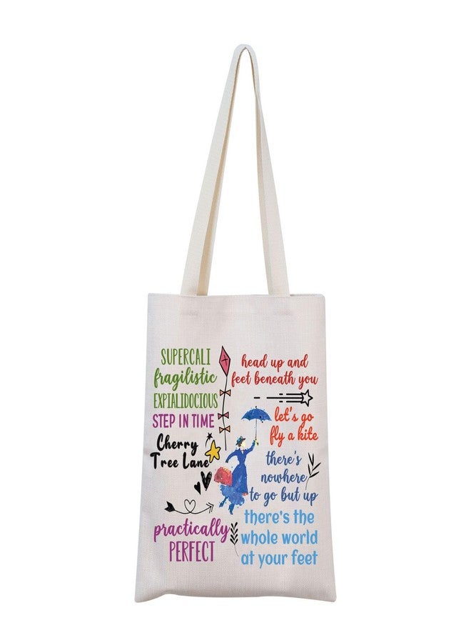 MNIGIU Mary Popp Tote Bag Mary Popp Musical Tote Mary Popp Merch Mary Popp Quote (Mary Tote) - Image 1