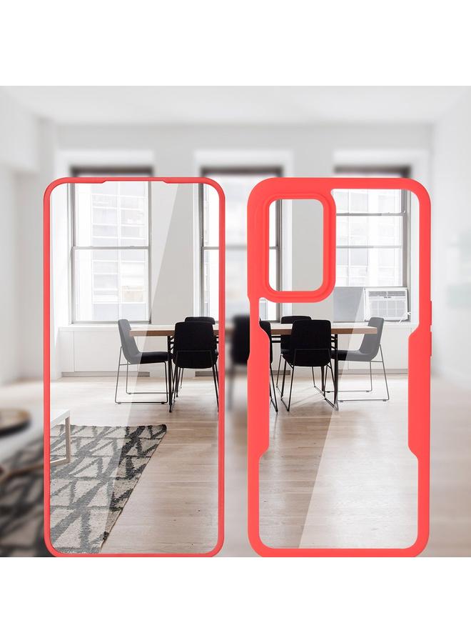 إيروريكس جراب لهاتف OPPO A16 / A55 5G مصنوع من الأكريليك + TPU، جراب هاتف مقاوم للصدمات بتغطية كاملة 360 درجة - Image 2