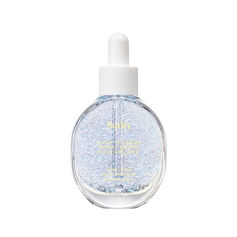 Huxley Secret of Sahara Priming Essence Radiance Layer 1.01 fl. oz. / 30 ml | Korean Glass Skin Priming Essence Before Makeup for a Smooth Foundation - Image 1
