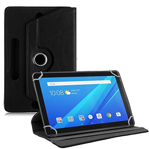TGK Rotating Cover for Lenovo Tab 4 10 TB-X304L / TB-X304F / TB-X304N 10.1 inch (Black) Universal 360 Degree Leather Rotary Swivel Stand Case - Image 1