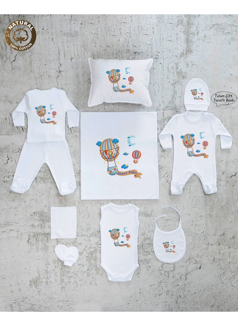 Yzc Home E03 Named, Named, Baby Boy 10LU White Hospital Exit 