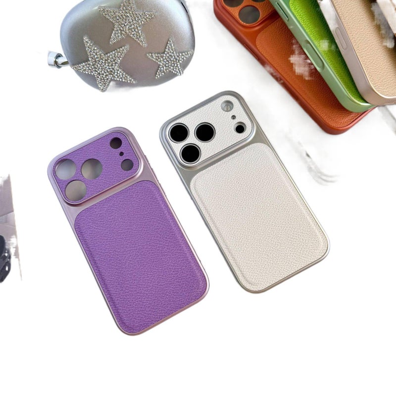 غطاء MagSafe بTPU لـ iPhone 16 / 16 Plus / 16 Pro / 16 Pro Max مع ملمس جلد ومغناطيس قوي مع مقاوم للصدمات مع حماية من السقوط باللون أصفر مغناطيسي من مادة TPU للاستخدام الخارجي - Image 5