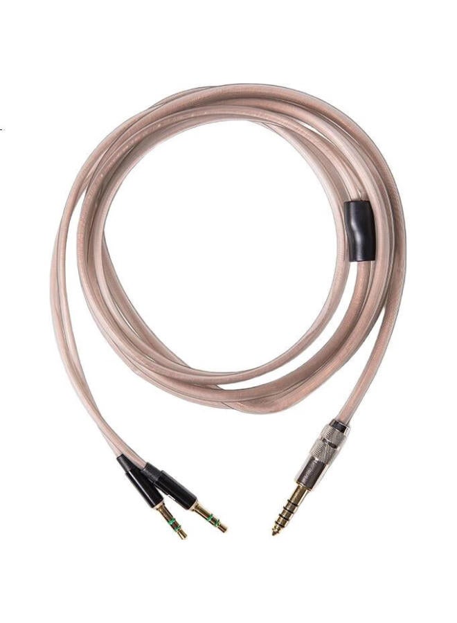Hifiman 4.4Mm Balanced To 3.5Mm Headphone Cable, Coaxial Output, Single Crystal Copper Wire - Image 2
