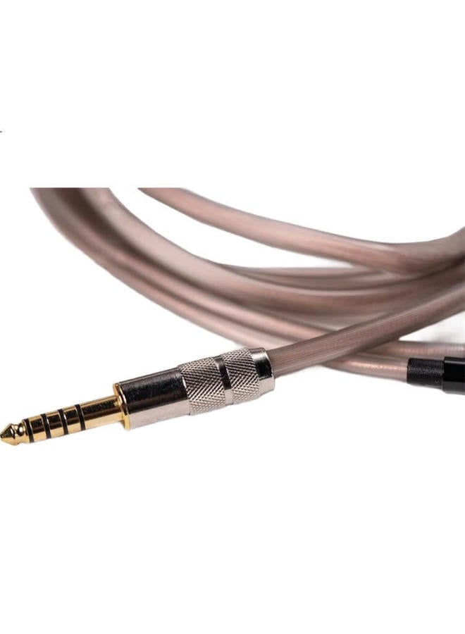 Hifiman 4.4Mm Balanced To 3.5Mm Headphone Cable, Coaxial Output, Single Crystal Copper Wire - Image 1