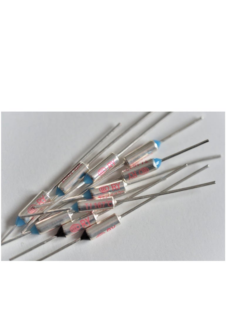 Generic Thermal Fuse, 10A, 245C, Set of 6 