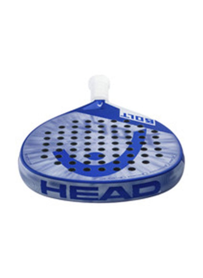 Bolt Padel Racket | Blue/White | With Power Foam | Teardrop Shape | 360 Grams