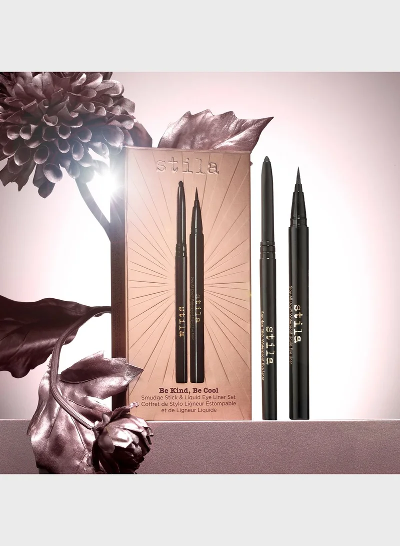 stila Be Kind, Be Cool - Sad Smudge Stick + Liner Duo