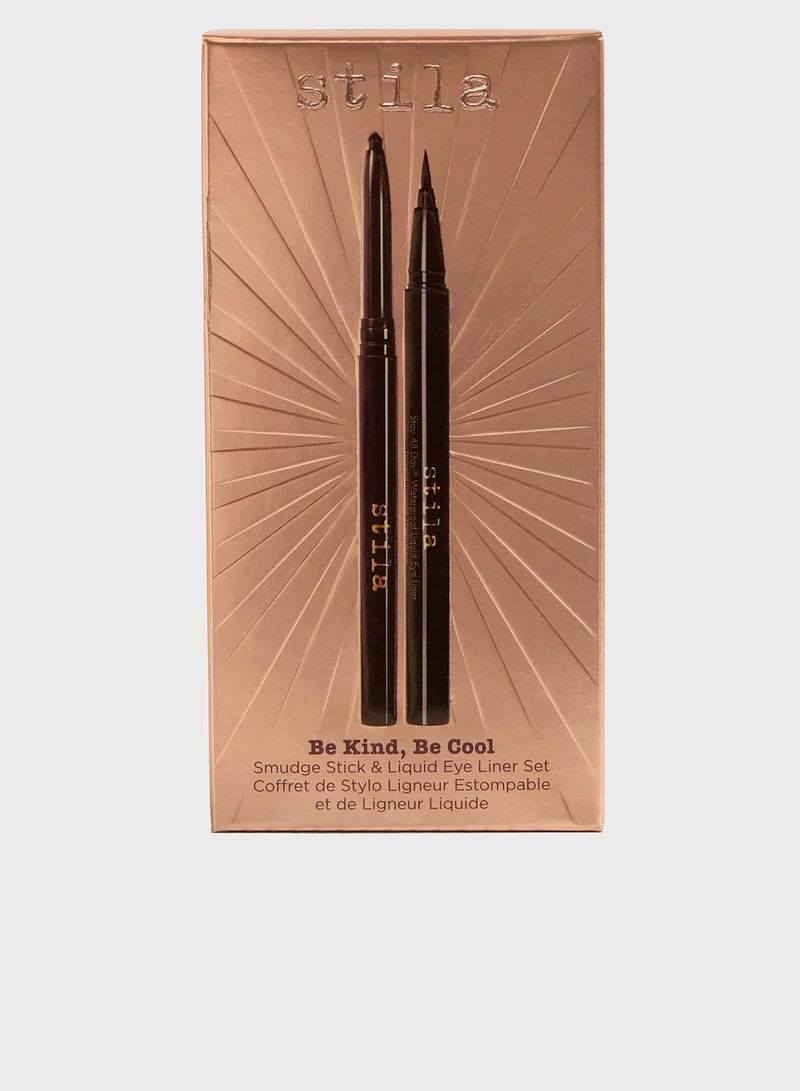 stila Be Kind, Be Cool - Sad Smudge Stick + Liner Duo