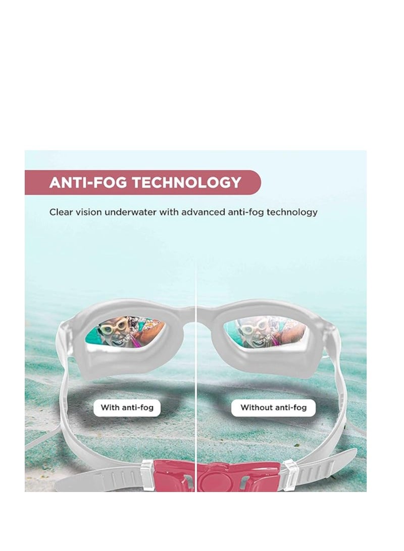 ENDLESS  Premium Swimming Goggles with Anti-Fog and UV Protection – Wide Frame & Leak-Proof Silicone Seal with Hard Case - Image 5