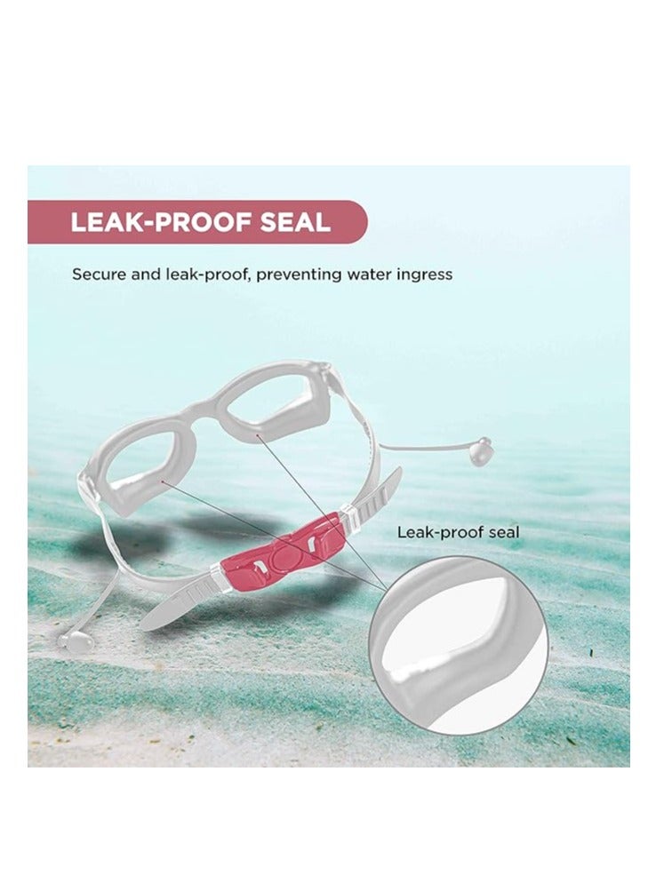 ENDLESS  Premium Swimming Goggles with Anti-Fog and UV Protection – Wide Frame & Leak-Proof Silicone Seal with Hard Case - Image 4