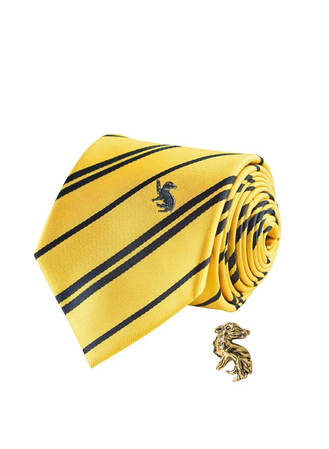 Cinereplicas Harry Potter - Necktie Deluxe - Official License, Hufflepuff Deluxe, One size - Image 1