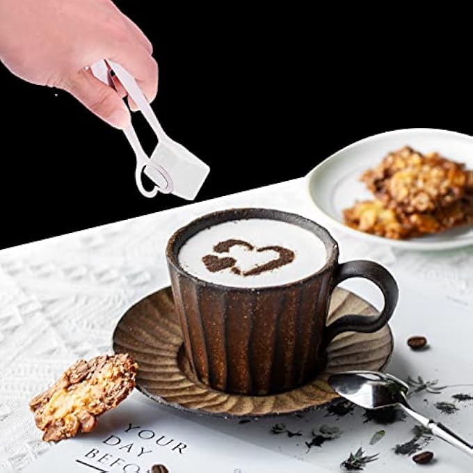 كاست ويف 6 قطع ملقط حلوى ملقط تقديم صغير ملقط سكر من الفولاذ المقاوم للصدأ ملقط سكر على شكل قلب ملقط مكعبات ثلج فضي ملقط ليمون صغير للطعام والحلويات والخبز والكعك والشاي ودلو القهوة والمطبخ وحفلات الزفاف - Image 5