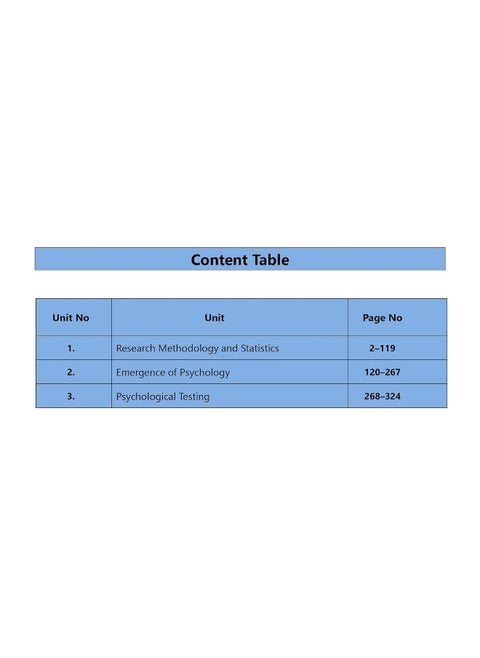 UGC NET Paper II Psychology (Vol 1) Topic-wise Notes (English Edition) | A Complete Preparation Study Notes with Solved MCQs