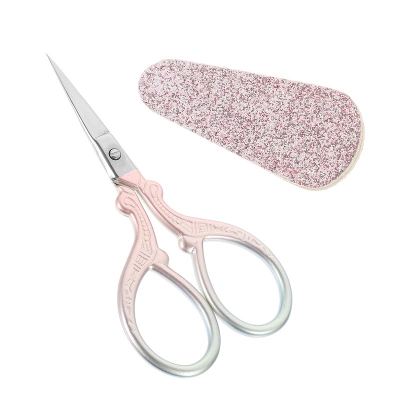 Professional Embroidery Fabric Scissors Small Lightweight Comfortable Handle For Sewing Grooming DIY Home Office - Image 2