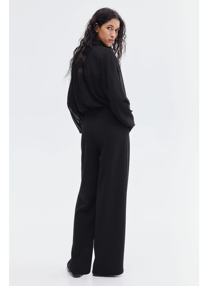 اتش اند ام Button-Front Trousers