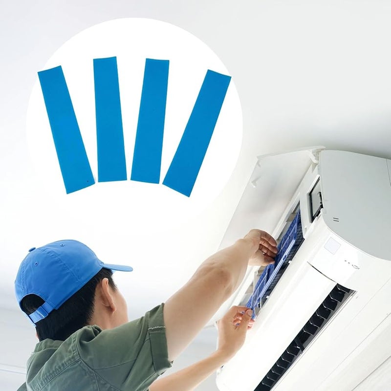 4 Pcs Air Filter 16.54 x 3.23 Inch PU Sponge for Mitsubishi Electric Split System MSY GE24NA MSY GL24 MAC 2310FT E - Image 4