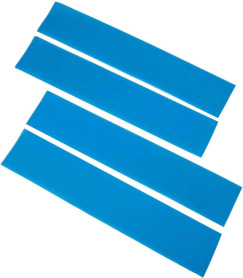 4 Pcs Air Filter 16.54 x 3.23 Inch PU Sponge for Mitsubishi Electric Split System MSY GE24NA MSY GL24 MAC 2310FT E - Image 2