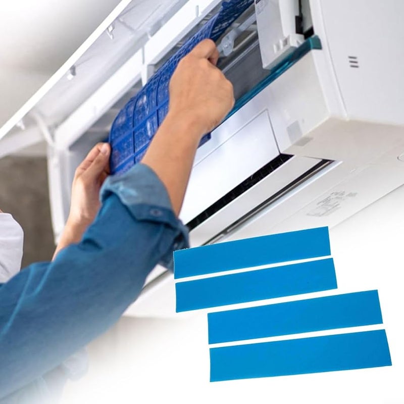 4 Pcs Air Filter 16.54 x 3.23 Inch PU Sponge for Mitsubishi Electric Split System MSY GE24NA MSY GL24 MAC 2310FT E - Image 3